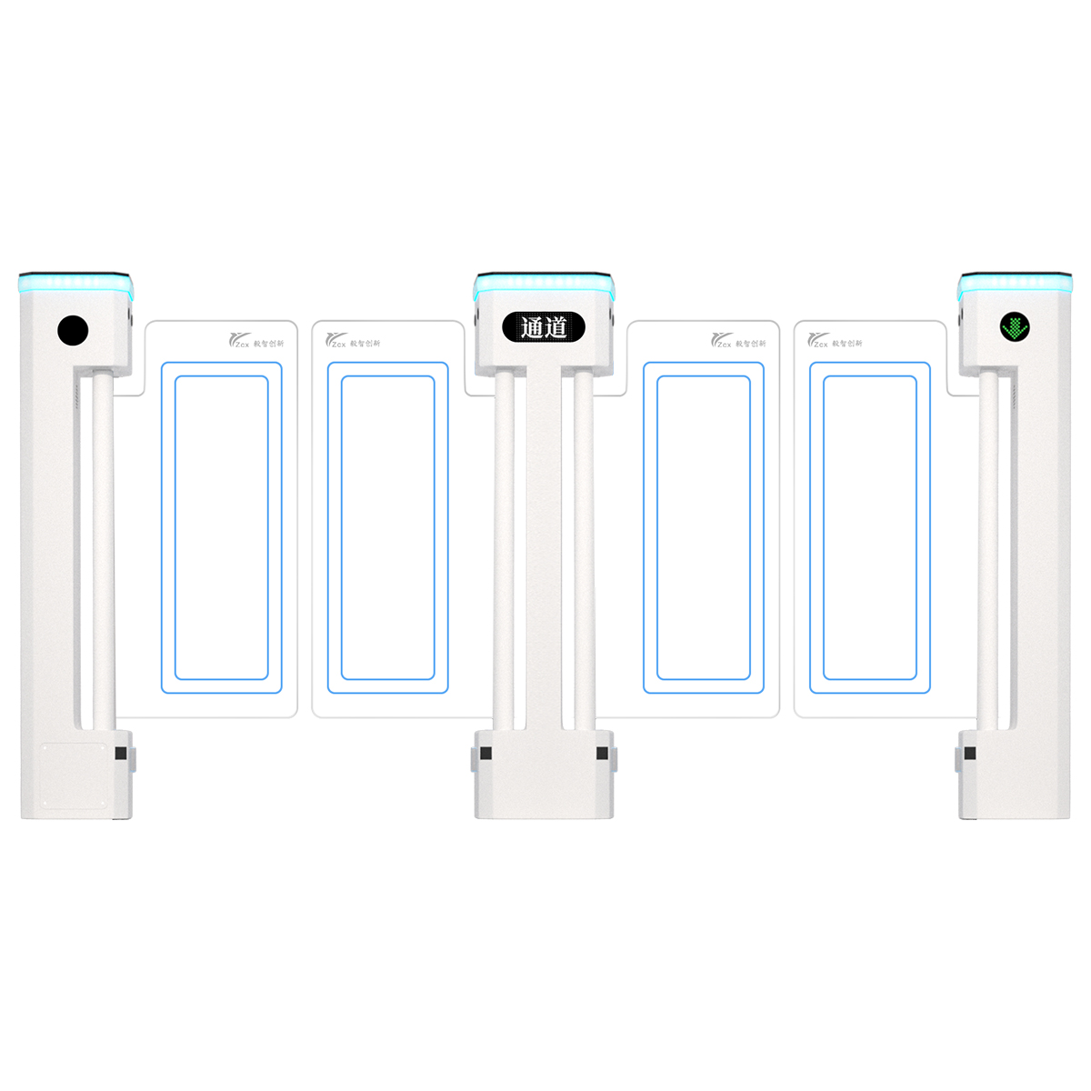 立式摆闸【双通道】