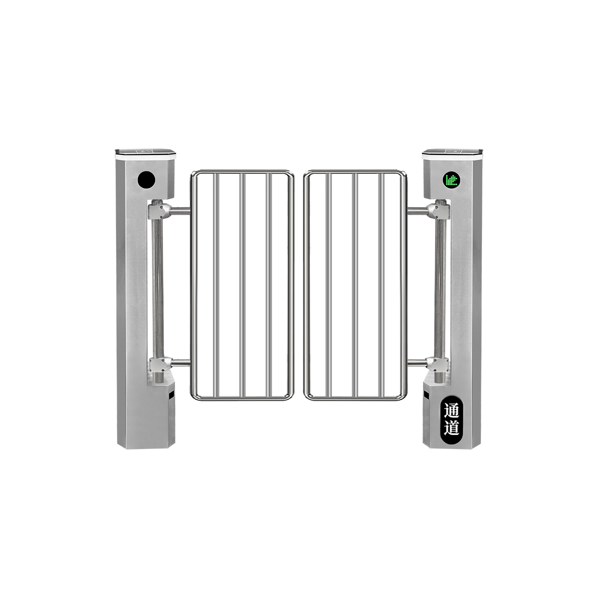 304不锈钢立式摆闸【栅栏摆臂】