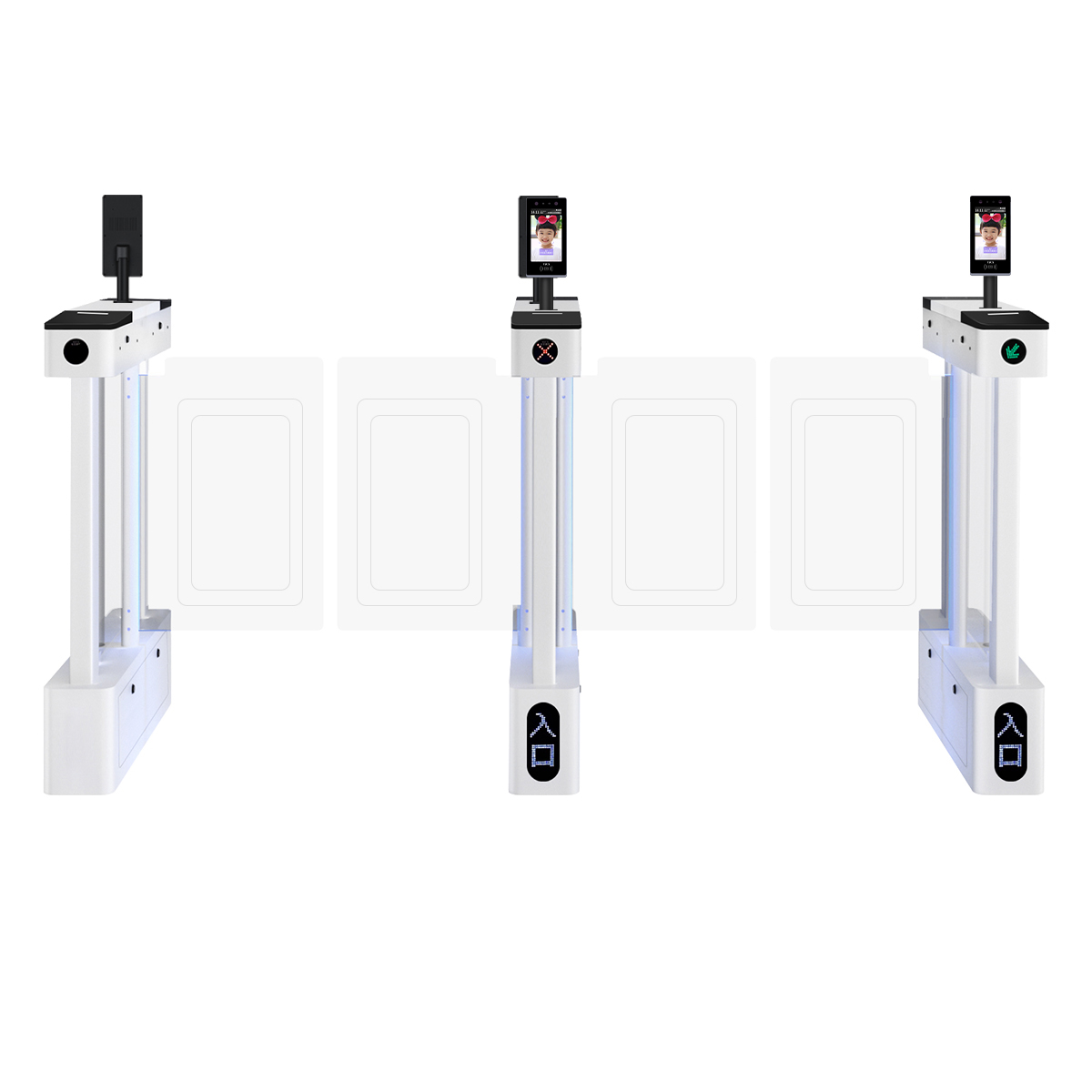 双通道【人脸识别进+人脸识别出】